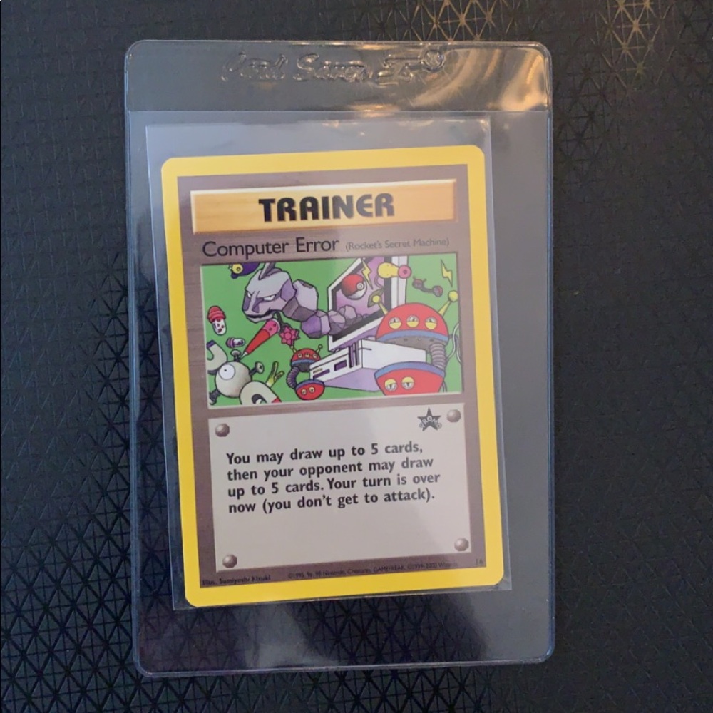 Computer Error #16 - Black Star Movie Promo - Near Mint - Pokemon Card